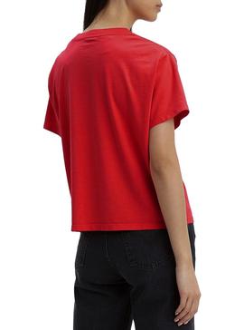 Camiseta Levis Varsity 90´S Serif Logo Rojo