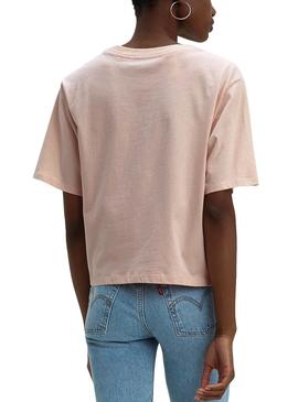 Camiseta Levis Parker Rosa Mujer