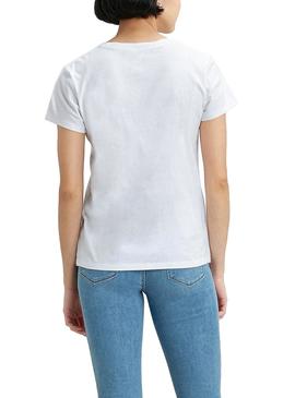 Camiseta Levis Perfect Serif Logo Multi Mujer