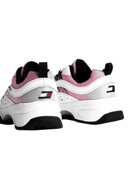 Zapatillas Tommy Jeans Heritage Rosa Mujer