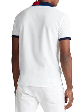 Polo Ralph Lauren Logo Blanco Hombre