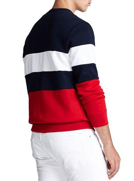 Sudadera Polo Ralph Lauren Colorblock Marino