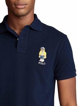 Polo Polo Ralph Lauren Oso Marino Hombre