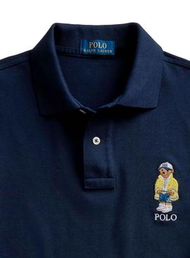 Polo Polo Ralph Lauren Oso Marino Hombre