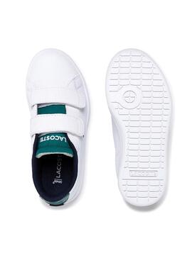 Zapatillas Lacoste Carnaby Evo Blanco Infantiles