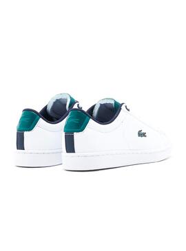 Zapatillas Lacoste Carnaby Evo Junior Blanco