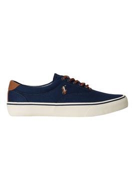 Zapatillas Polo Ralph Lauren Thorthon Azul Hombre