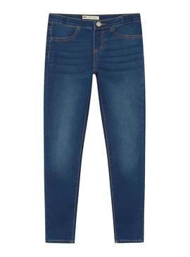 Pantalón Vaquero Levis Legging Azul Para Niña