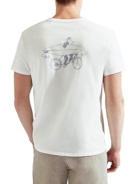 Camiseta Hackett Coast Rider Blanco Hombre
