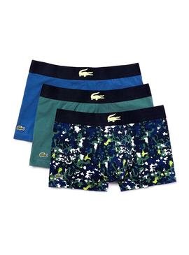 Pack 3 Boxer Lacoste Multicolor Para Hombre