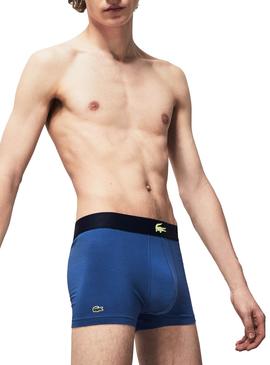 Pack 3 Boxer Lacoste Multicolor Para Hombre