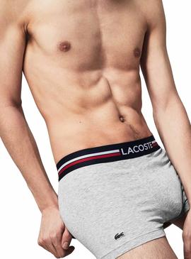 Pack 3 boxers Lacoste Lisos Iconic Hombre