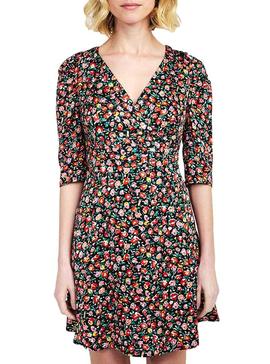 Vestido Naf Naf Lolita Flores Para Mujer