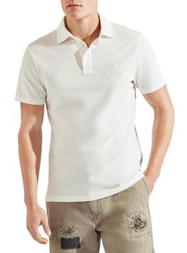 Polo Hackett Dyed Blanco para Hombre