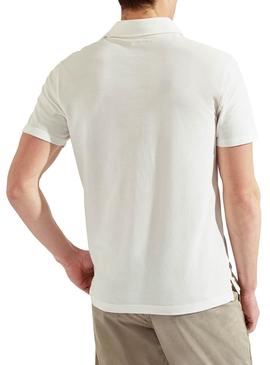 Polo Hackett Dyed Blanco para Hombre