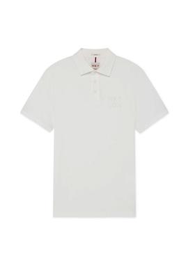 Polo Hackett Dyed Blanco para Hombre