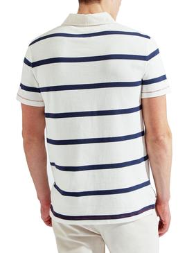 Polo Hackett Rugby Stripes para Hombre