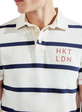 Polo Hackett Rugby Stripes para Hombre