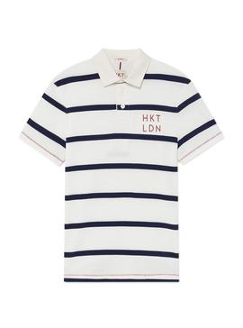 Polo Hackett Rugby Stripes para Hombre