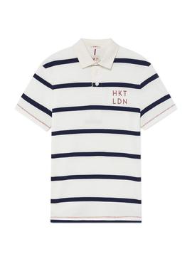 Polo Hackett Rugby Stripes para Hombre