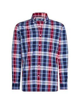 Camisa Tommy Hilfiger Midscale Azul para Hombre