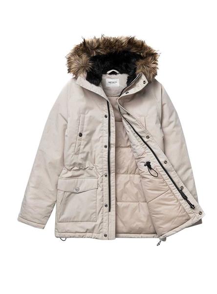 Aventurero Confinar Personas mayores Parka Carhartt Trapper Beige Para Mujer