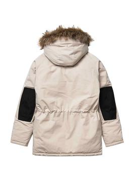 Parka Carhartt Trapper Beige Para Mujer