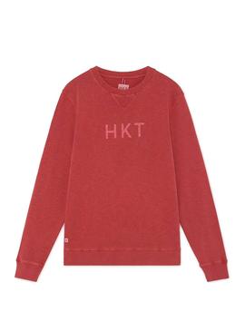 Sudadera Hackett Basic Rojo para Hombre