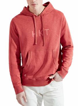 Sudadera Hackett Hoody Rojo para Hombre