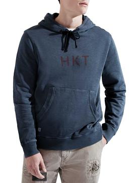 Sudadera Hackett Hoody Azul para Hombre