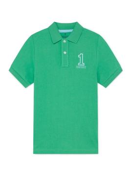 Polo Hackett New Classic Verde Para Niño