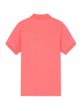 Polo Hackett New Classic Coral Para Niño