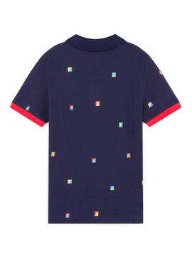 Polo Hackett Banderas Marino Para Niño