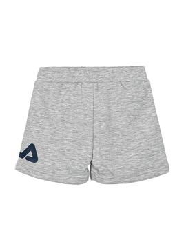 Bermudas Fila Classic Gris Para Niño