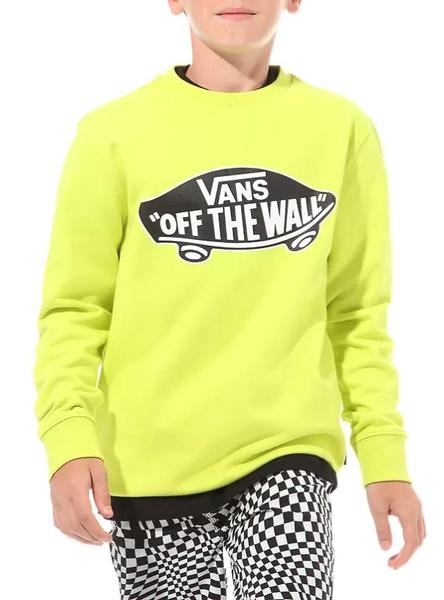 Laos repentino mando Sudadera Vans OTW Crew Verde Lima Niño