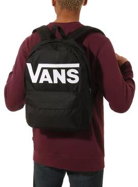 Mochila Vans Old Skool Negro Niño y Niña