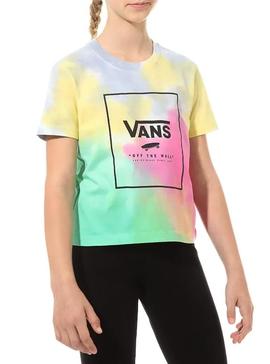 Camiseta Vans Aura Wash Para Niña