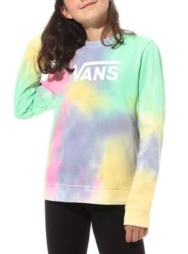 Sudadera Vans Aura Wash Multicolor Para Niña