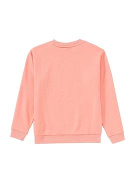 Sudadera Fila Classic Logo Coral Para Niña