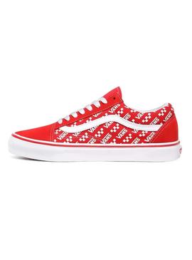 Zapatillas Vans UY Old Skool Rojo Niño y Niña