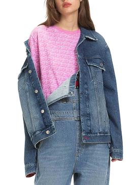 Cazadora Vaquera Tommy Jeans Oversize SYDNM Mujer