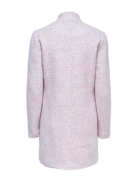Abrigo Only Once Soho Rosa Mujer