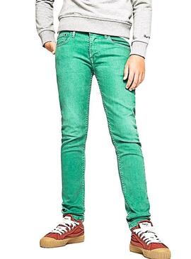 Pantalon Pepe Jeans Finly Verde
