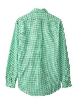 Camisa Polo Ralph Lauren Vichy Verde para Hombre