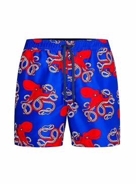 Bañador Tommy Hilfiger Octopus Azul para Hombre