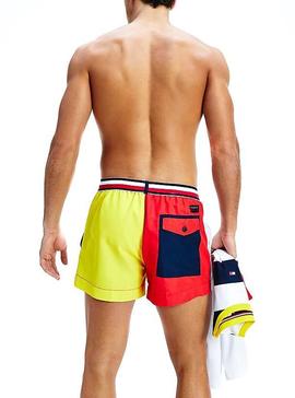 Bañador Tommy Hilfiger Colorblock Multi Hombre