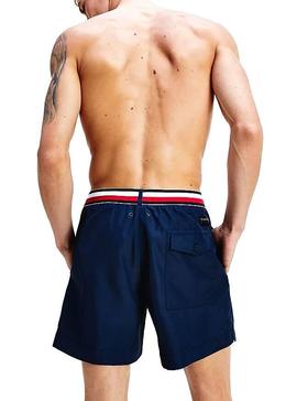 Bañador Tommy Hilfiger Flag Azul Hombre