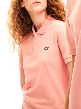 Polo Lacoste Live Unisex Stretch Rosa