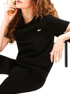 Camiseta Lacoste Live Unisex Negro