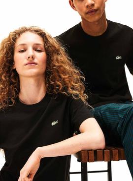 Camiseta Lacoste Live Unisex Negro